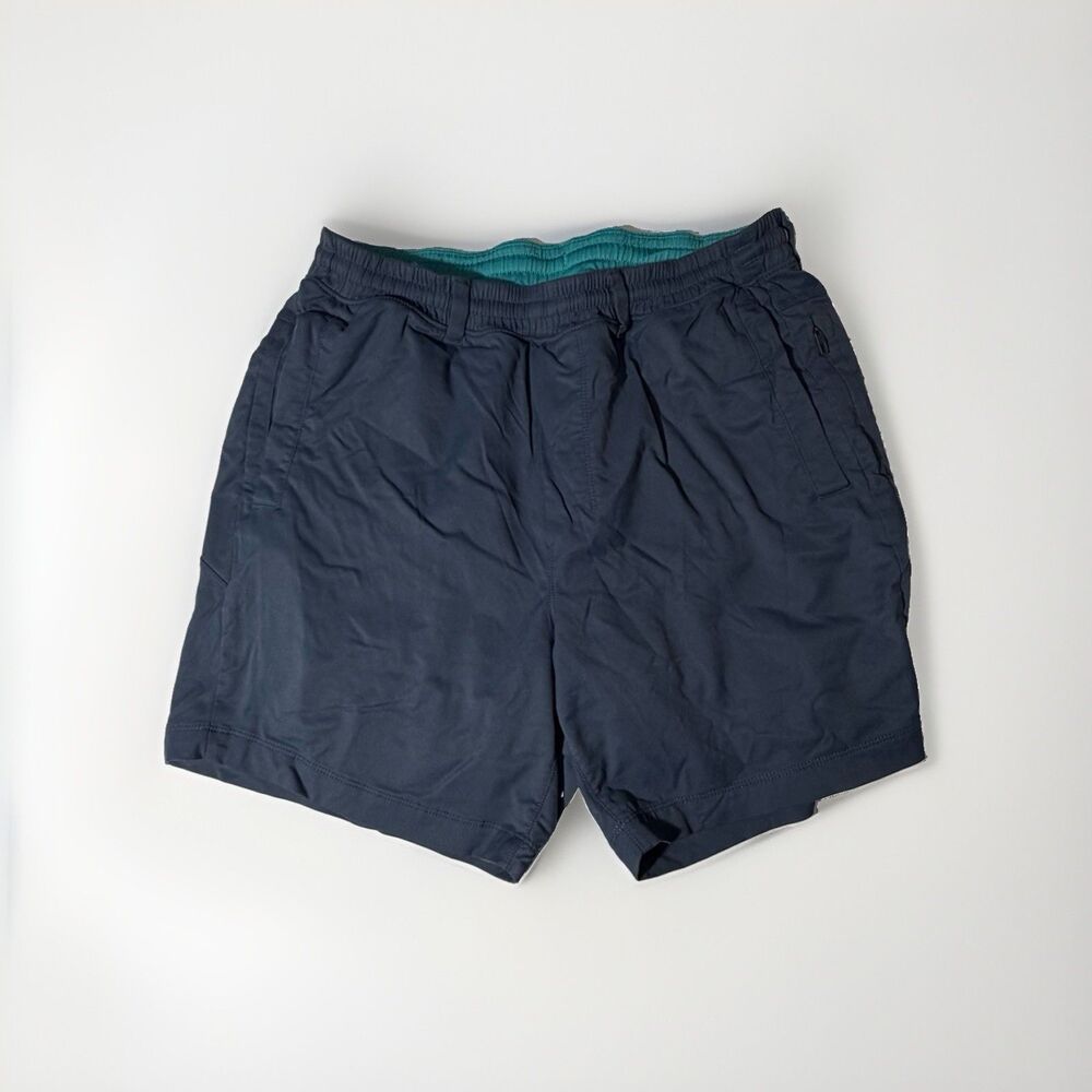 Birddogs Mens Lined Gym Shorts XL Navy Blue Built In Liner Athletic Workout